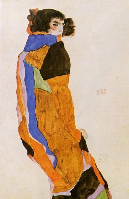 Egon Schiele The Dancer Moa